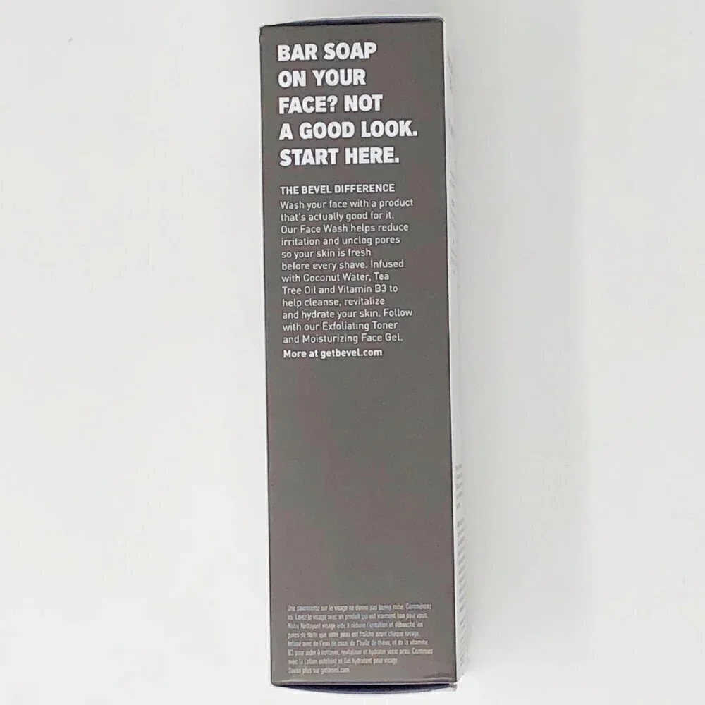 Bevel Face Wash for Men,4 ounce